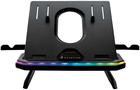 Підставка для ноутбука SureFire Portus X1 Foldable 17.3" Black/RGB (0023942488422)
