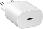 Мережевий зарядний пристрій ColorWay Power Delivery Port PPS USB Type-C 25W White (CW-CHS033PD-WT) - зображення 1