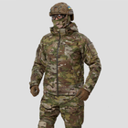 Набір воєнної форми. Зимова куртка + штани з наколінниками UATAC Multicam Original L - зображення 3