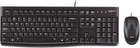 Комплект дротовий Logitech MK120 USB Black (920-002540) (2249SC30E5G9) - Уцінка - зображення 1