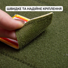 Стенд для шевронов, Патч Панель для военных нашивок и наград, липучка 40х60 см мультікам флектарн - изображение 3