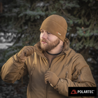 Шапка M-Tac Watch Cap фліс Light Polartec Coyote M - зображення 13