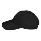 Бейсболка тактична MIL-TEC Tactical Baseball Cap Чорна - зображення 8