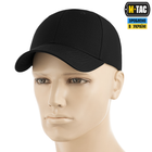 Бейсболка M-Tac Elite Flex ріп-стоп Black L/XL