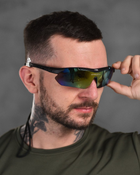 Військові Тактичні окуляри зі змінними лінзами OAKLEY 5 лінз.