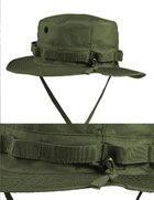 Панама армейская MIL-TEC US GI Boonie Hat Olive - изображение 3
