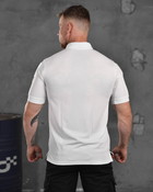 Тактическая футболка polo white M - изображение 8