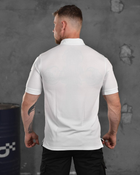 Тактическая футболка polo white S - изображение 8