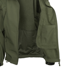 Куртка Helikon-Tex Gunfighter SharkSkin Adaptive Green L - зображення 12