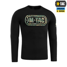 Футболка M-Tac Logo длинный рукав Black L - изображение 3