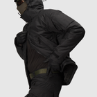 Тактична зимова куртка UATAC Basic Black Membrane Climashield Apex XXL - изображение 5