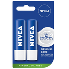 Zestaw NIVEA Original Care 24H Mett-In Moisture pielęgnująca pomadka do ust 4.8 g 2 szt (9005800354439)