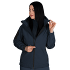 Жіноча куртка Stalker SoftShell Темно-синя (7443), XXL - зображення 1