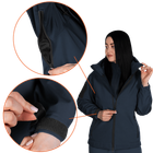 Жіноча куртка Stalker SoftShell Темно-синя (7443), S - изображение 3