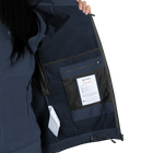Жіноча куртка Stalker SoftShell Темно-синя (7443), S - изображение 7