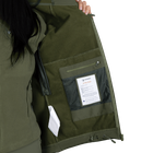 Жіноча куртка Stalker SoftShell Олива (7441), XL - изображение 7