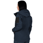 Жіноча куртка Stalker SoftShell Темно-синя (7443), M - изображение 2