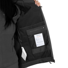 Жіноча куртка Stalker SoftShell Чорна (7442), XL - изображение 7