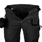 Штаны w42/l36 urban tactical polycotton pants helikon-tex canvas black - изображение 9