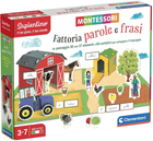 Gra planszowa Clementoni Montessori Farm Words and Phrases (8005125163694) - obraz 1