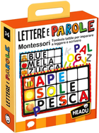 Gra planszowa Headu Montessori Letters and Words (8057592353870) - obraz 1
