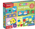 Gra planszowa Clementoni Montessori Baby First Games (8005125164158) - obraz 1