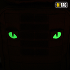 Нашивка M-Tac Tiger Eyes Laser Cut (пара) Black - зображення 4