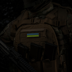 Нашивка M-Tac флаг Украины 25х80 Laser Cut Coyote/Yellow/Blue/GID - изображение 4