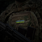 Нашивка M-Tac прапор України 25х80 Laser Cut Multicam/Yellow/Blue/GID - зображення 4