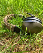 Кавер чохол маскувальний для дуги активних тактичних навушників, Олива Хакі - зображення 3