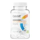 Комплекс вітамінів OstroVit Vitamin D3 2000 IU + K2 + MK-7 + C + Zn 60 капсул