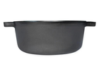 Каструля чавунна Brizoll Casserole 4 л без кришки чорна (91-90-P-4L)