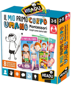 Gra planszowa Headu My First Montessori Human Body (8059591428108) - obraz 1