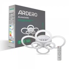 Світлодіодна накладна люстра Ardero AL6460ARD SOFT R 120Вт білий