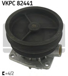 Водяна помпа SKF (VKPC82441)