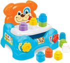 Fotel edukacyjny Clementoni Baby Clemmy Little Dog Bricks Żółty (8005125170807) - obraz 2