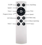 Masażer Vibration Plate 3D Mode/Dual z głośnikiem Bluetooth 78 cm Black - obraz 3
