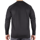 Футболка з довгим рукавом швидковисихаюча Sturm Mil-Tec TACTICAL LONG SLEEVE SHIRT QUICKDRY Black XL (11082002) - зображення 3