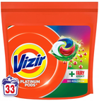 Капсули для прання Vizir Platinum PODS Color + Fairy Effect 33 шт (8700216200127) - зображення 1