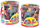 Набір фігурок RS Toys Cylinder With Wild Animals 20 шт (8004817109965) - зображення 2