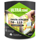 Емаль ULTRAtone ПФ-115 жовто-коричнева 2.8 кг