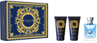 Zestaw prezentowy męski Versace Pour Homme Woda toaletowa 50 ml + Balsam po goleniu 50 ml + Żel pod prysznic 50 ml (8011003885091) - obraz 1