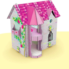 Ляльковий будиночок Sassi 3D Dollhouse Glitter Case Edition (9788830311091) - зображення 3