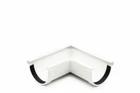 Кут ринви RainWay зовнішній 90° 90 мм Білий, RAL 9003