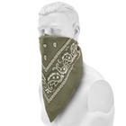 Бандана бавовняна Sturm Mil-Tec Western Bandana Olive (12620001) - изображение 1