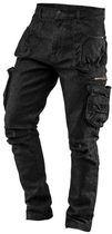 Штани робочі NEO Tools Denim 81-233 2XL Чорні (5907558467758)