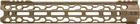 Консольна цівка ODIN O2 Lite для AR15 Довжина - 12,5'' DESERT TAN - зображення 3