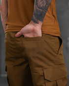 Армейские мужские шорты рип-стоп 2XL койот (16299) - изображение 4