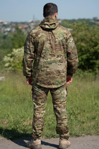 Мужская летняя Куртка Twill мультикам с липучками под шевроны 3XL - изображение 8