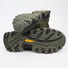 Кожаные летние ботинки OKSY TACTICAL Оlive 41 размер арт. 070112-setka - изображение 10